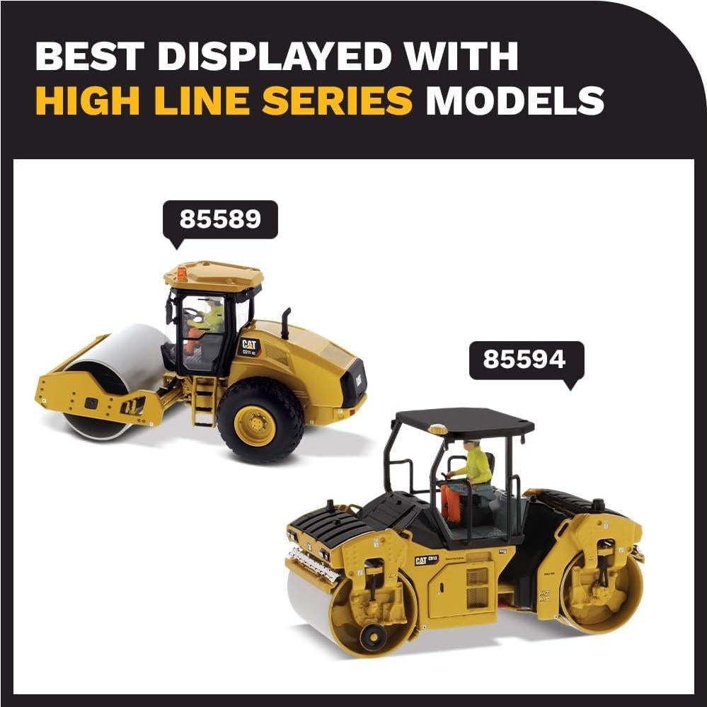 Compactador Vibratorio Caterpillar CB-13 Diecast Masters 1:50