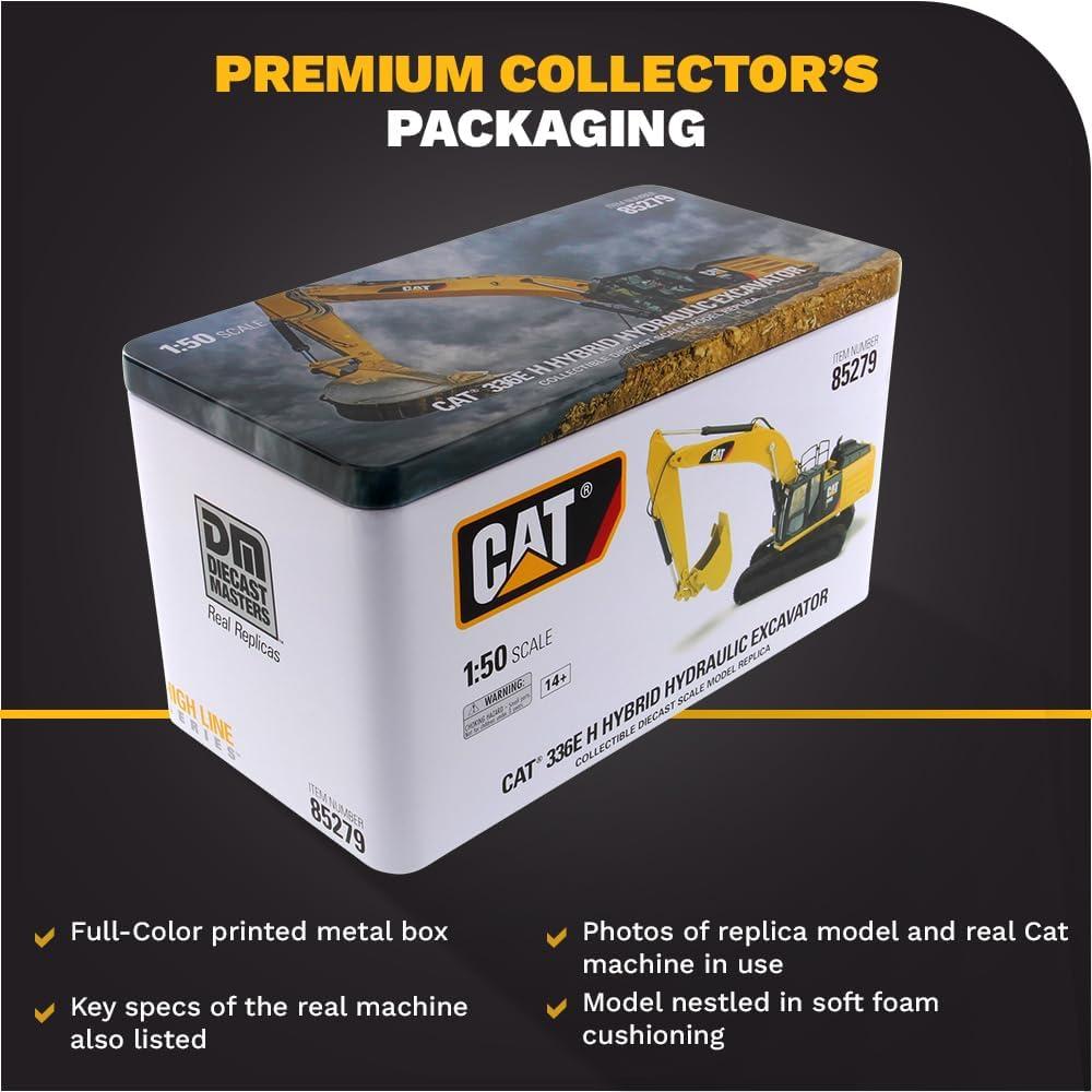 Excavadora Hidráulica H Hybrid Caterpillar 336E 1:50 Diecast