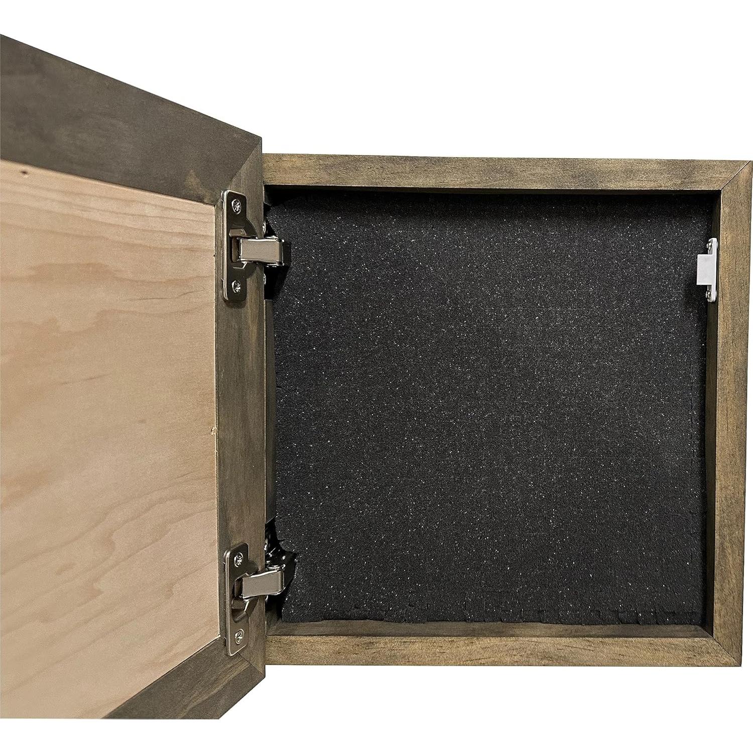 Caja Fuerte Oculta Bellewood para Armas con Colibrí y Hibisco