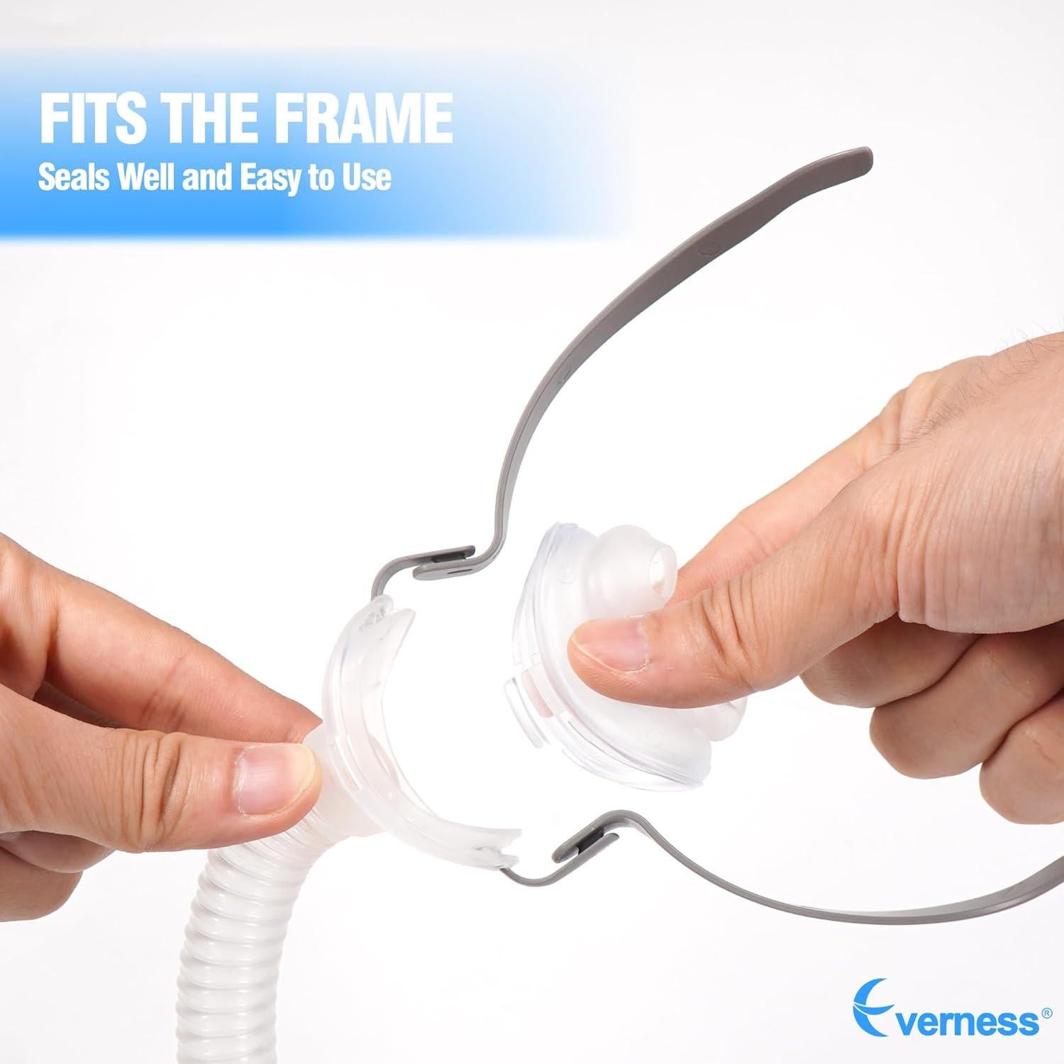 Cojines Nasales de Reemplazo Everness Airfit P10 Pequeño 3 Pzas