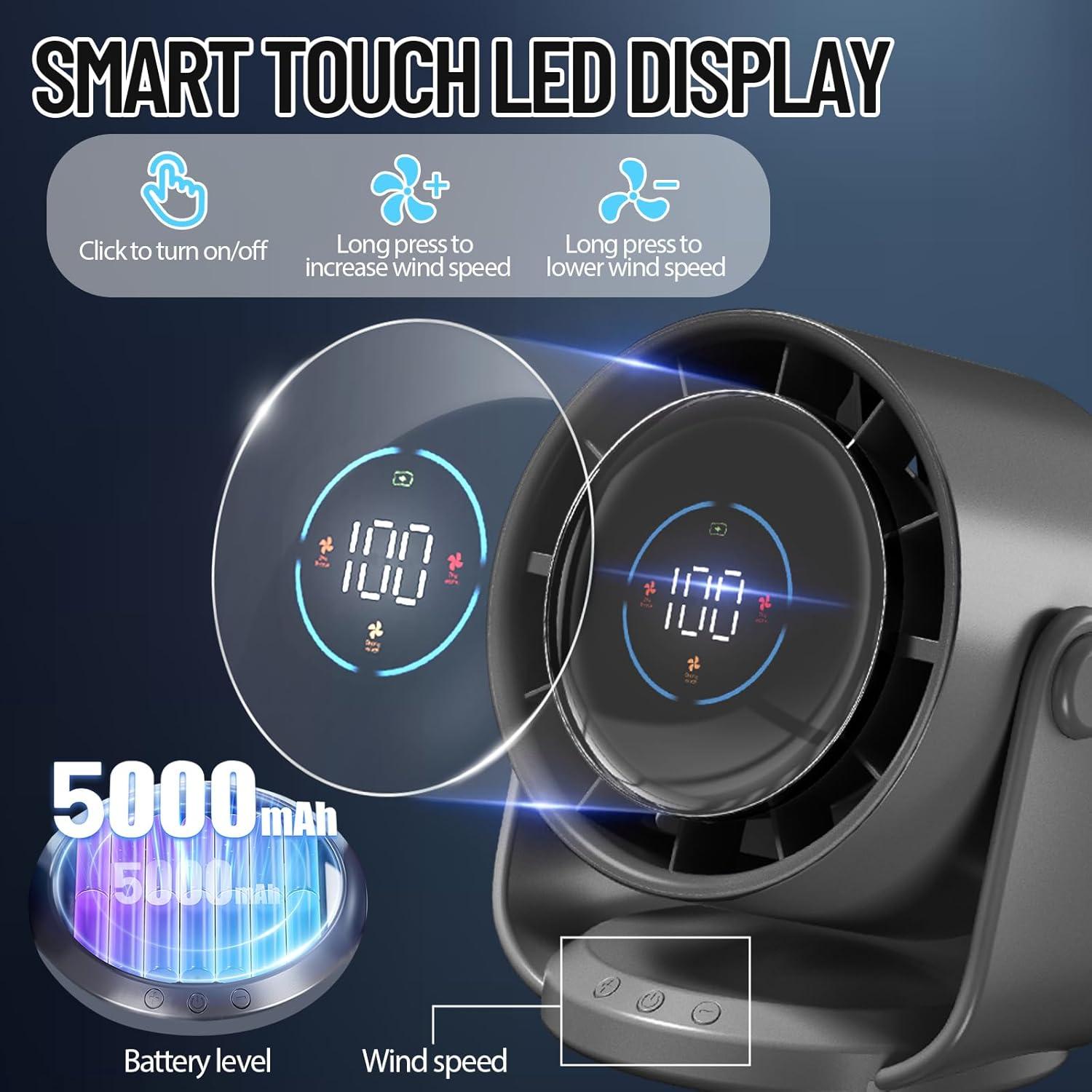 Ventilador de Escritorio Xipax JF106 Ultra Silencioso 25dB