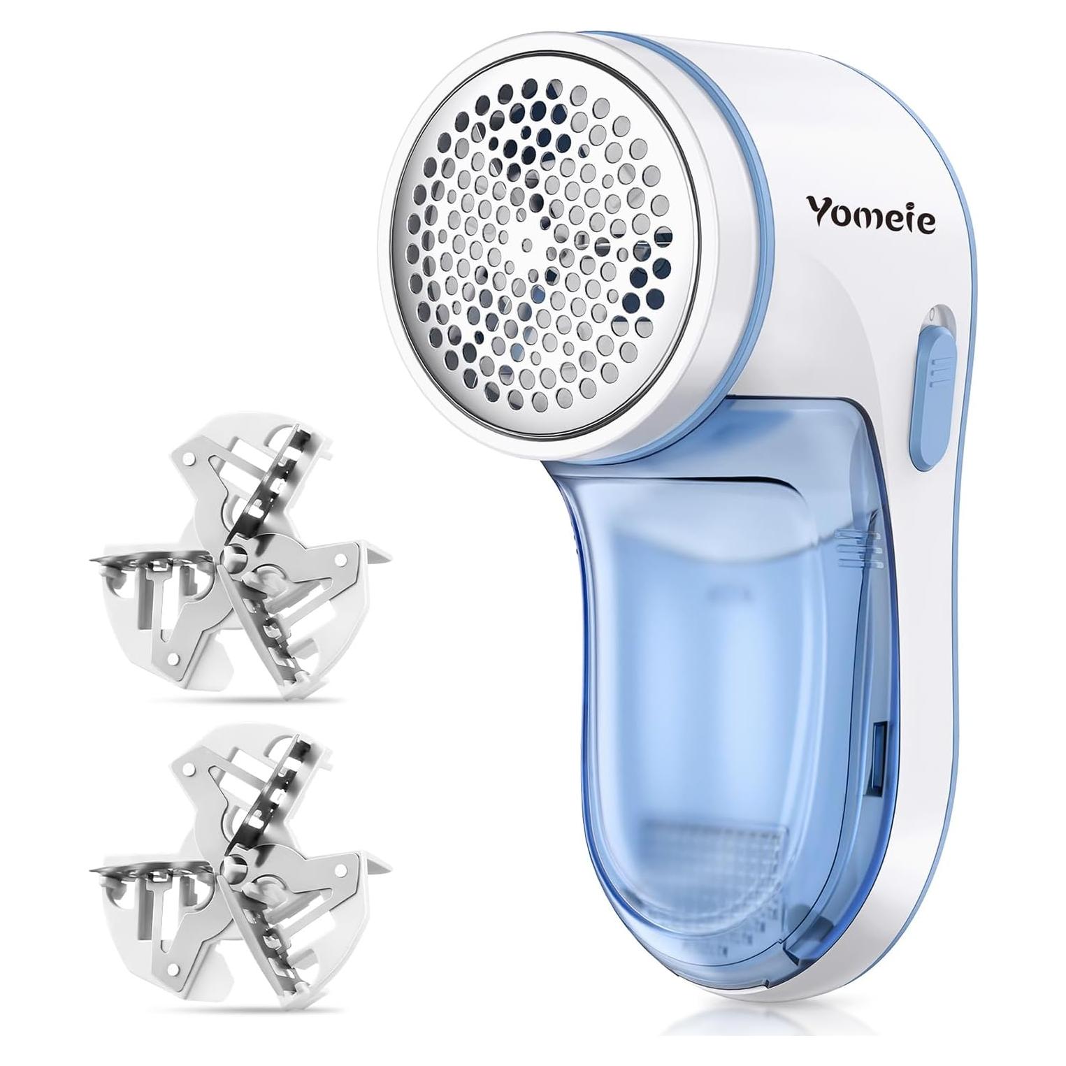 Raspador de Tela Eléctrico Yomeie M22-G Azul - Elimina Pelusa