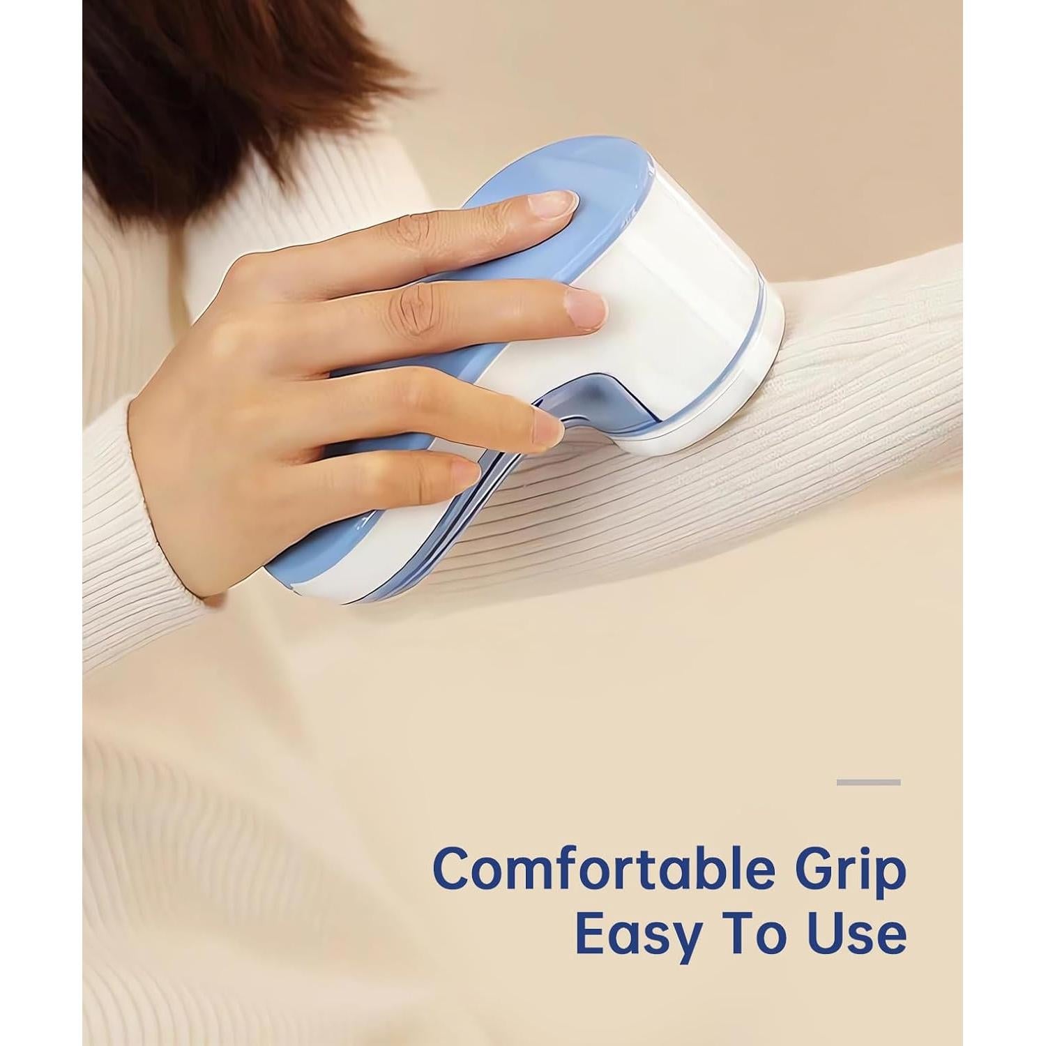 Raspador de Tela Eléctrico Yomeie M22-G Azul - Elimina Pelusa