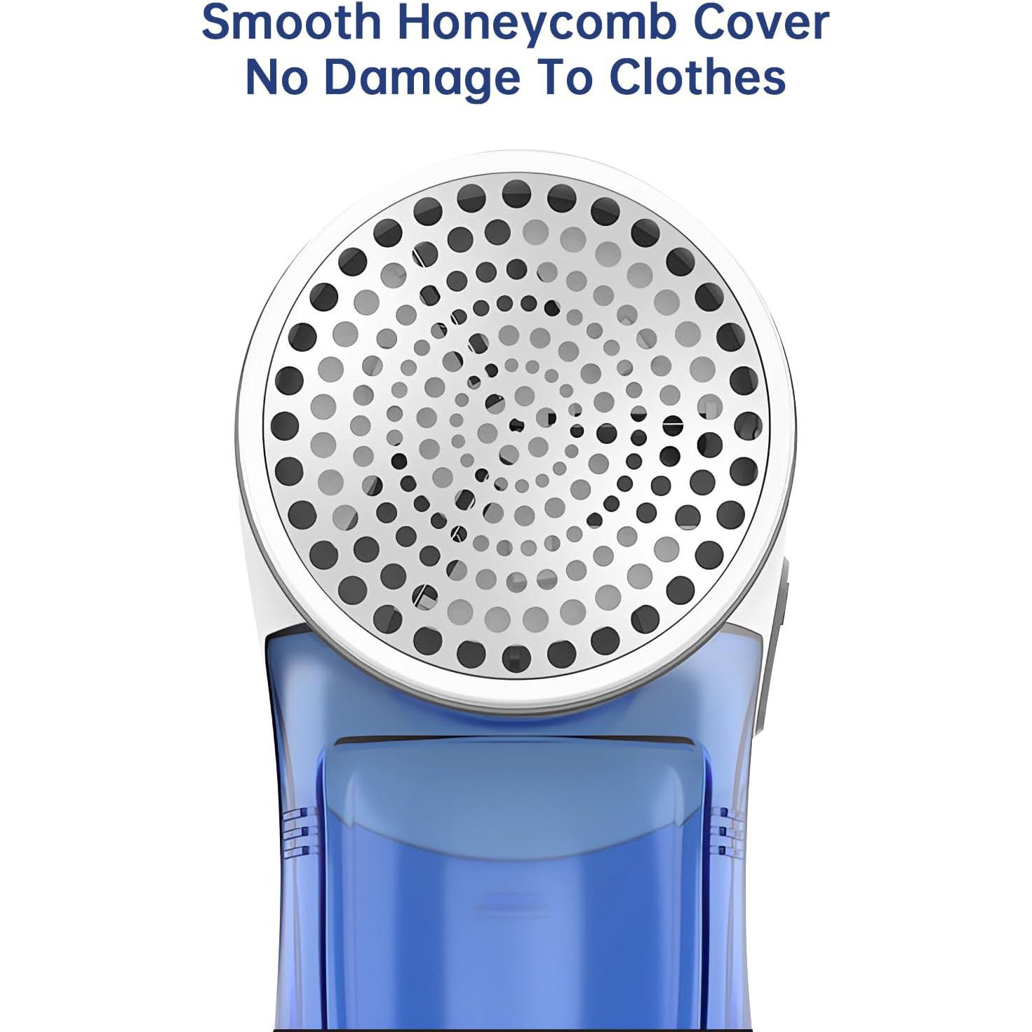 Raspador de Tela Eléctrico Yomeie M22-G Azul - Elimina Pelusa