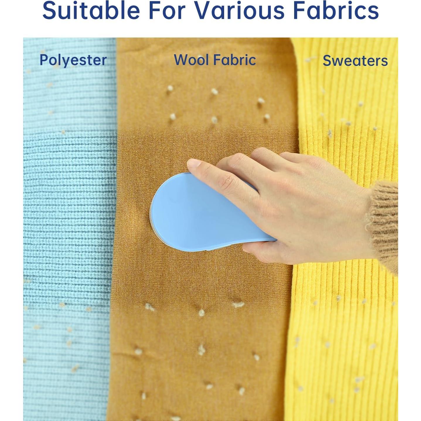 Raspador de Tela Eléctrico Yomeie M22-G Azul - Elimina Pelusa