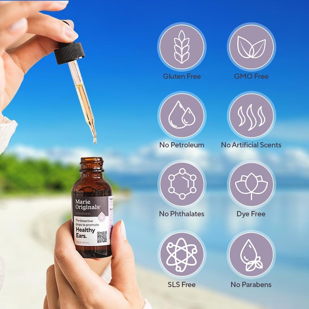 Gotas Naturales de Aceite para Oídos Marie Originals 30 ml