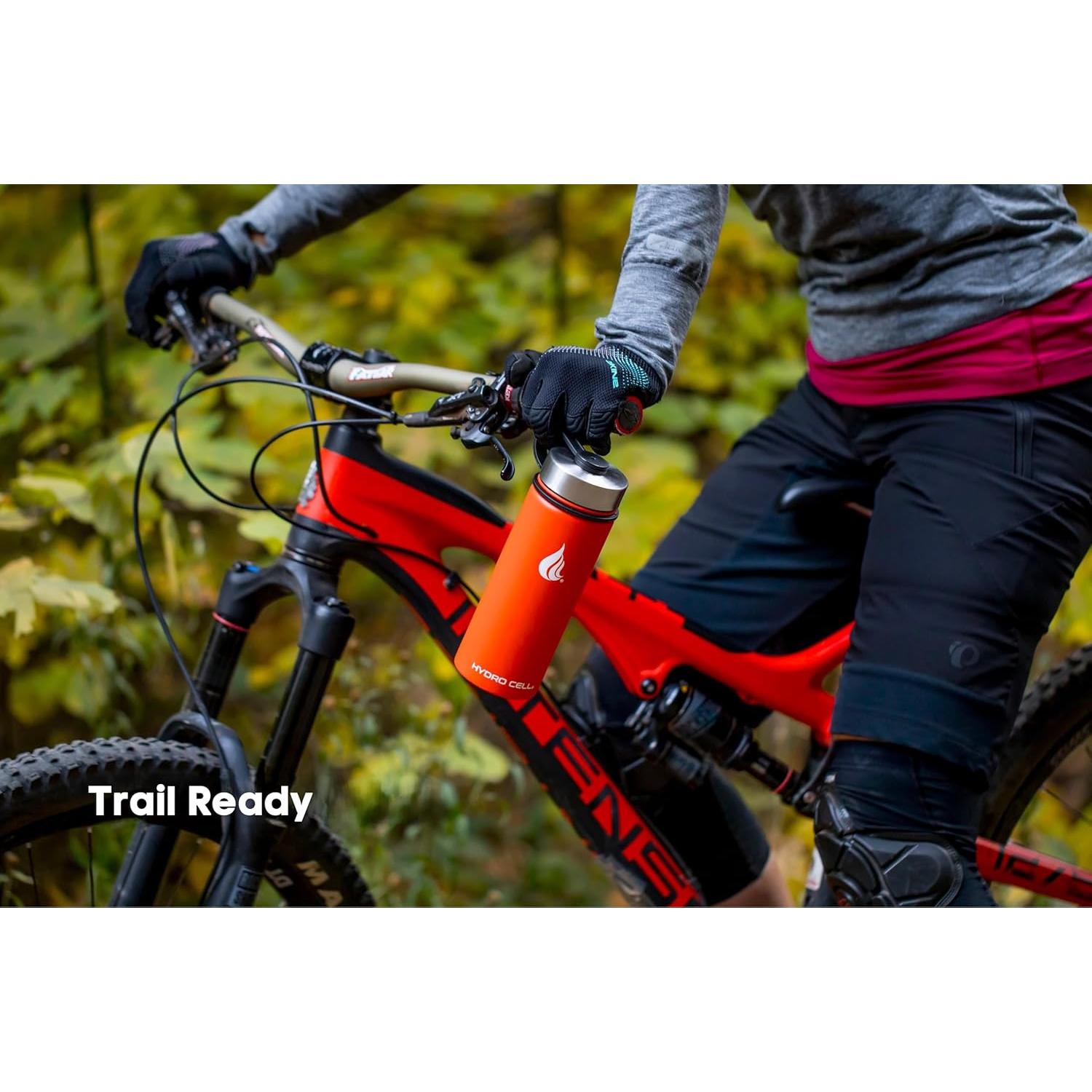 Botella de Agua Aislada Hydro Cell 532ml Mandarina