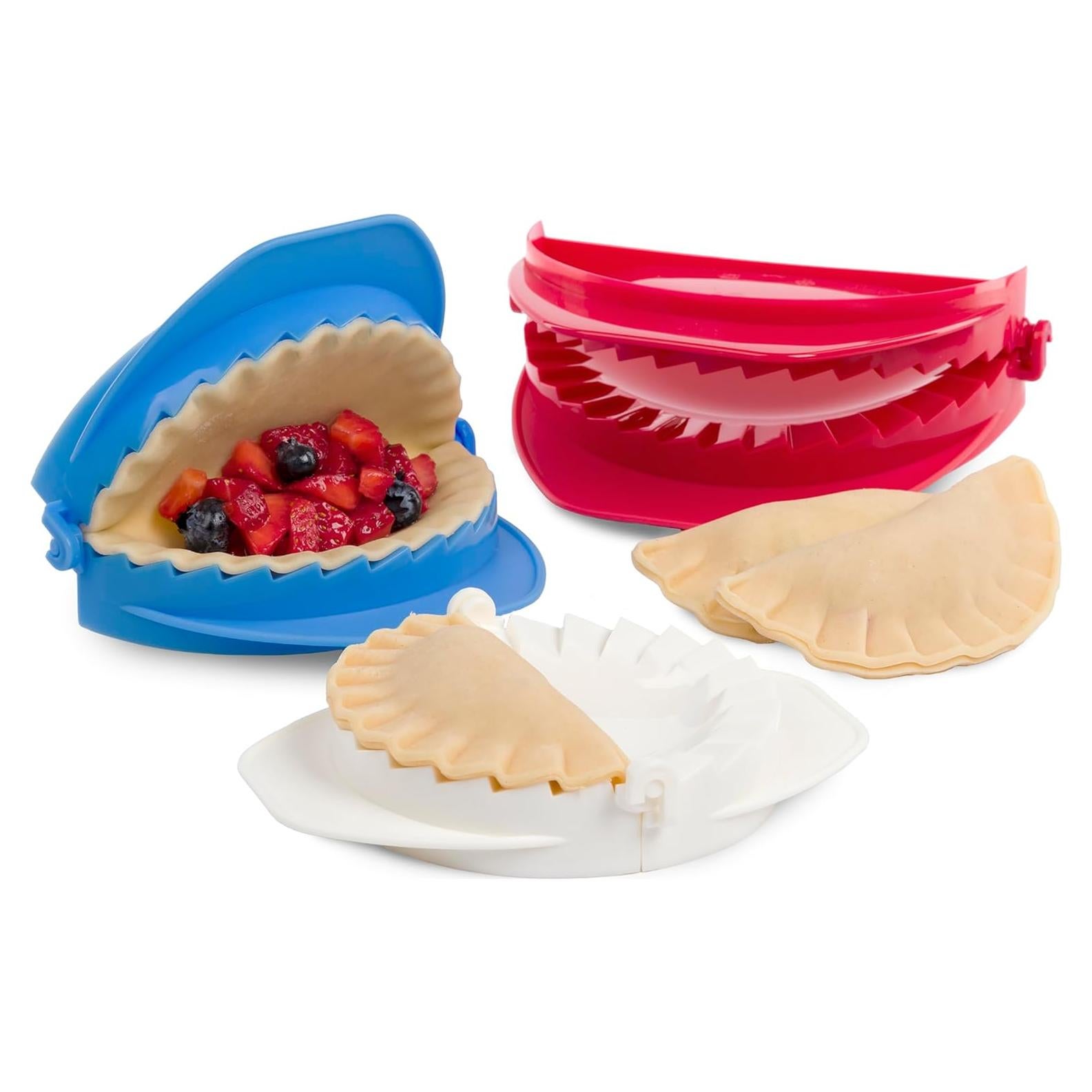 Juego de Prensas para Masa PrepWorks 3 Piezas - 10.16 cm, 12.7 cm, 15.24 cm