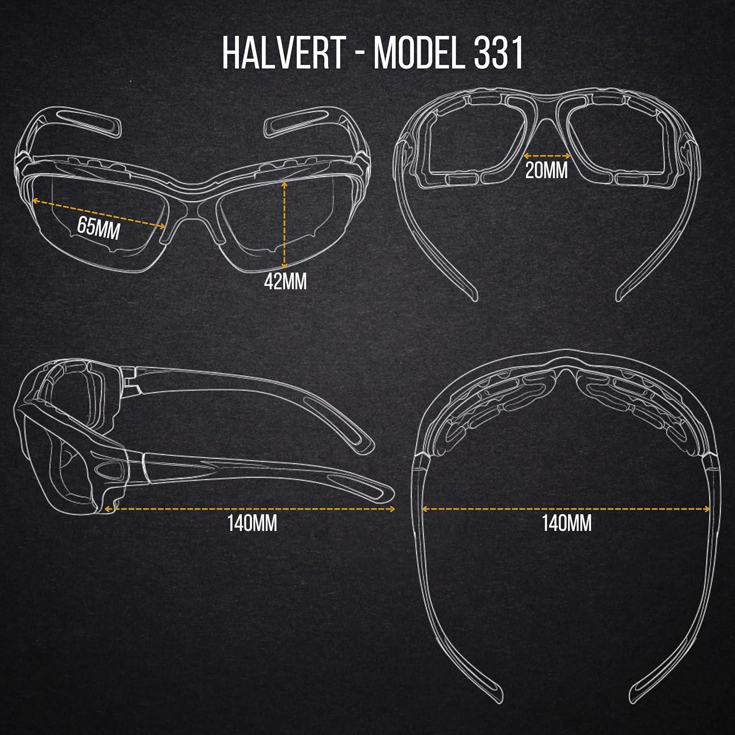 Gafas de Motocicleta WYND Blocker UV400 Resistente Impactos