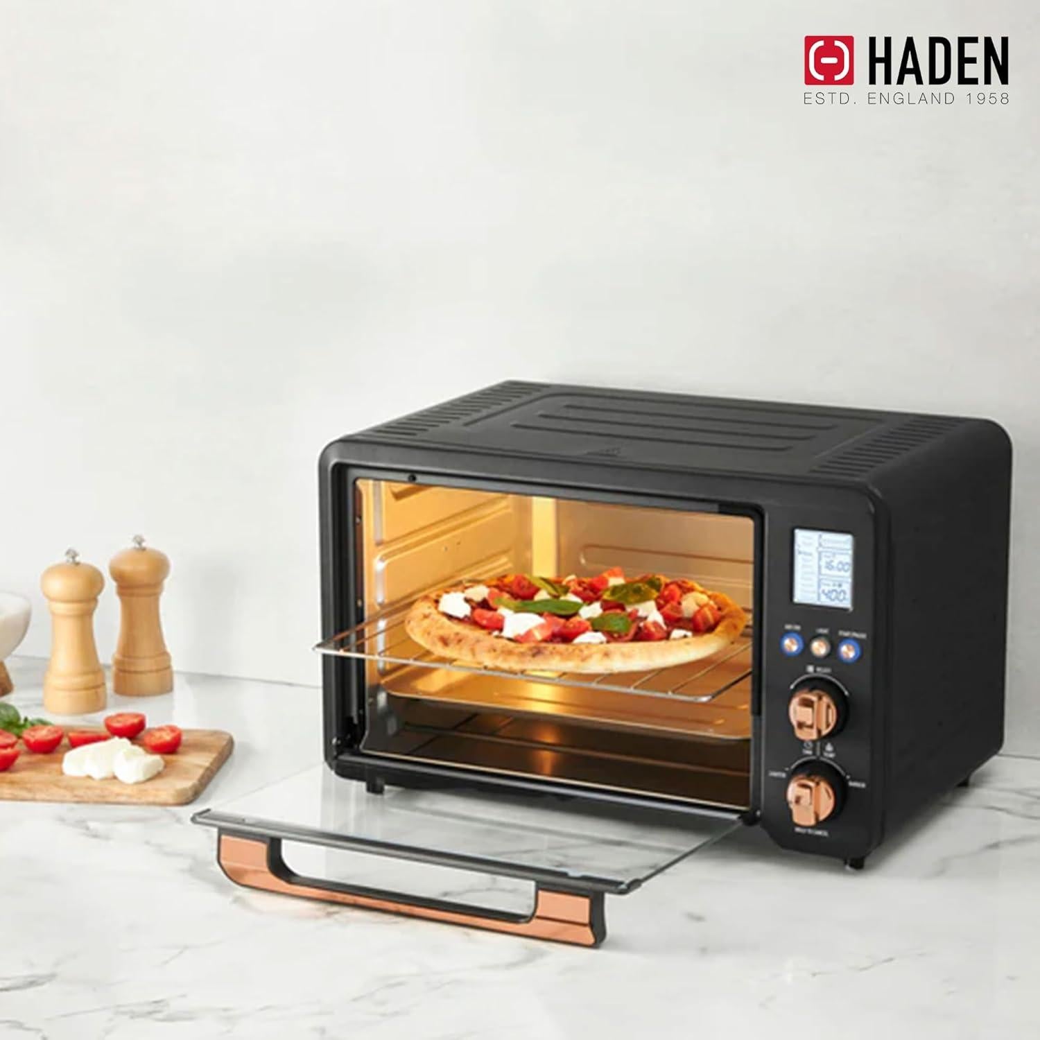 Horno Tostador Haden 25L 6 Rebanadas Freidora de Aire