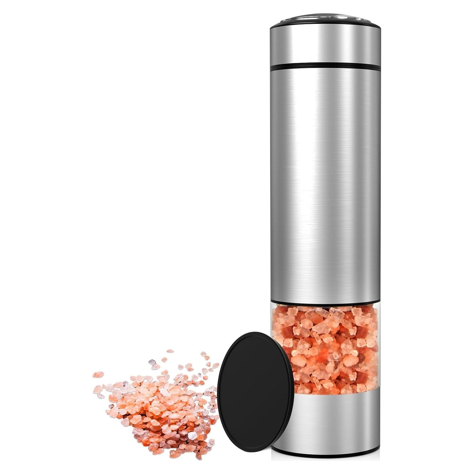 Molinillo Eléctrico de Sal y Pimienta Innhom 1 Paquete Acero Inoxidable