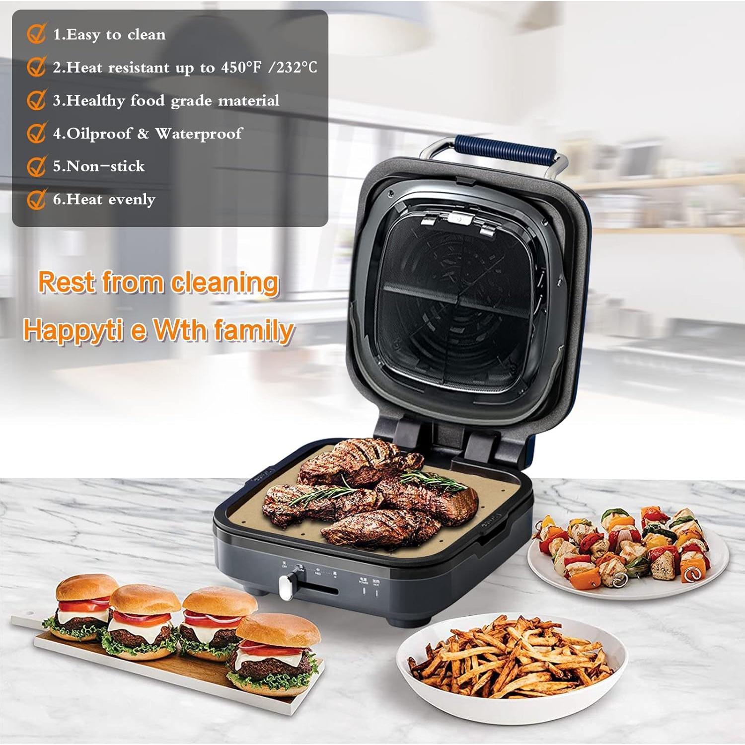 Papel Pergamino para Freidora de Aire WMKGG 100 PCS 20x24 cm