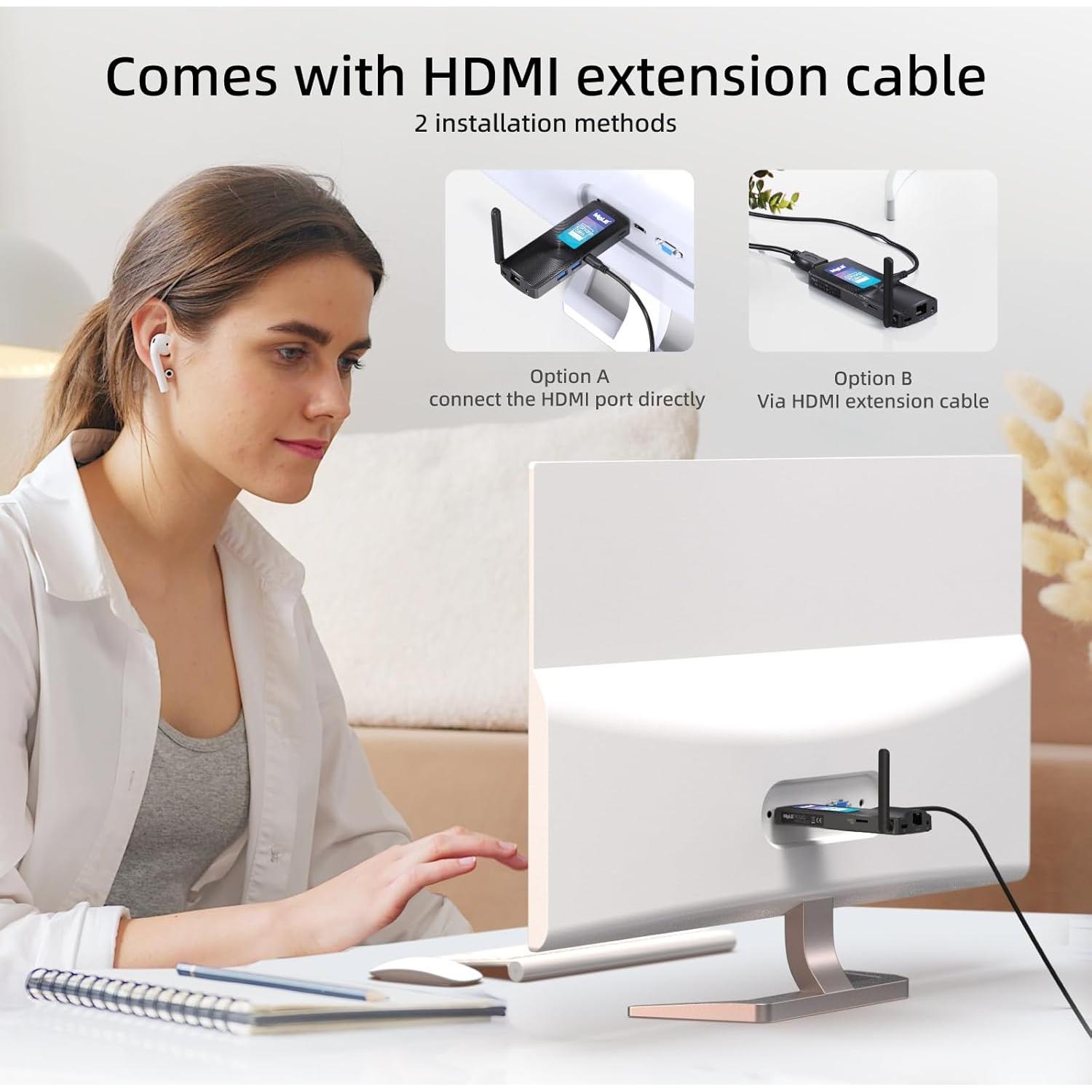 Mini PC Stick MeLE PCG02 Celeron J4125 8GB 256GB 4K