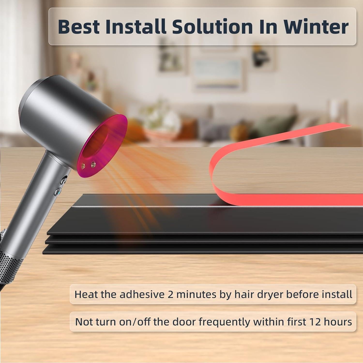 Tapón de Draft Vannesse 198 cm Aislamiento Ruido y Polvo