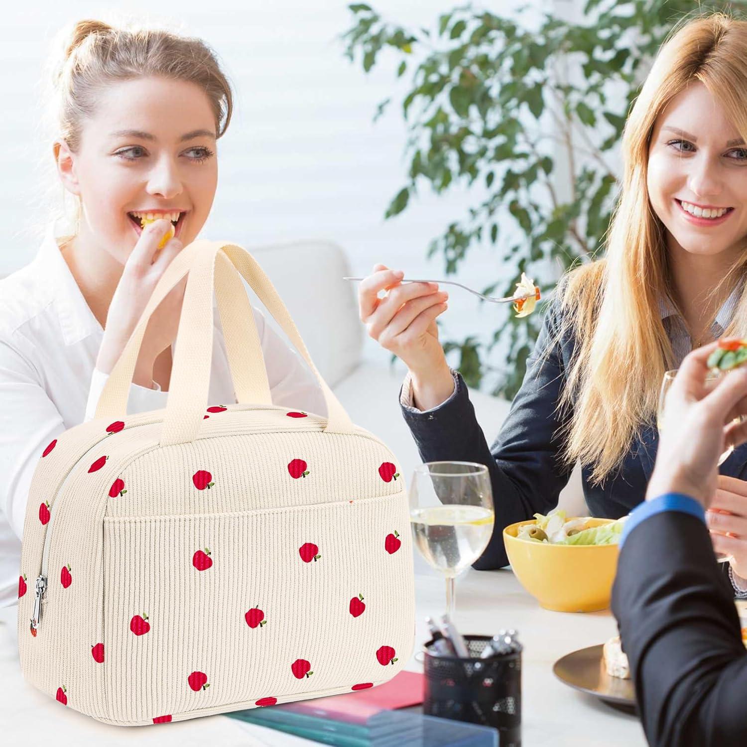 Caja de Almuerzo Aislada KUKUPAK Corduroy Manzana 8L