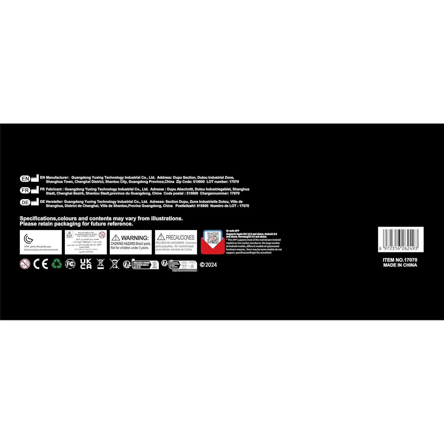 Mould King 17070 Excavadora Grande RC Controlada por App 4767 Pzs