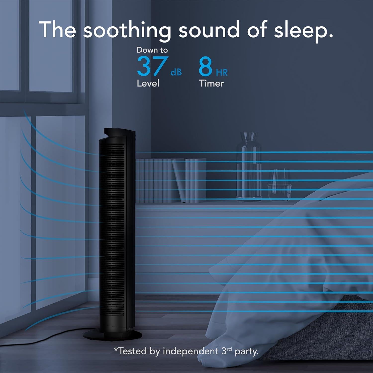 Ventilador de Torre Vornado OZI42 107 cm Oscilante 5 Velocidades