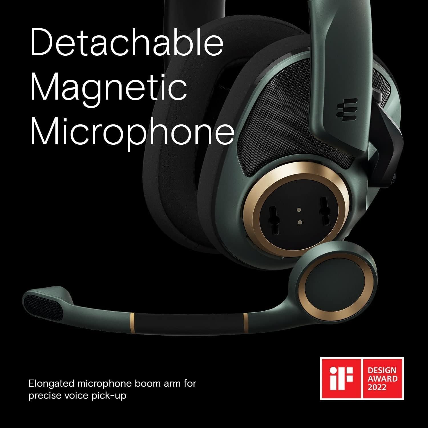 Auricular de Juego EPOS H6 Pro Abierto Verde - PC, PS4, PS5, Xbox