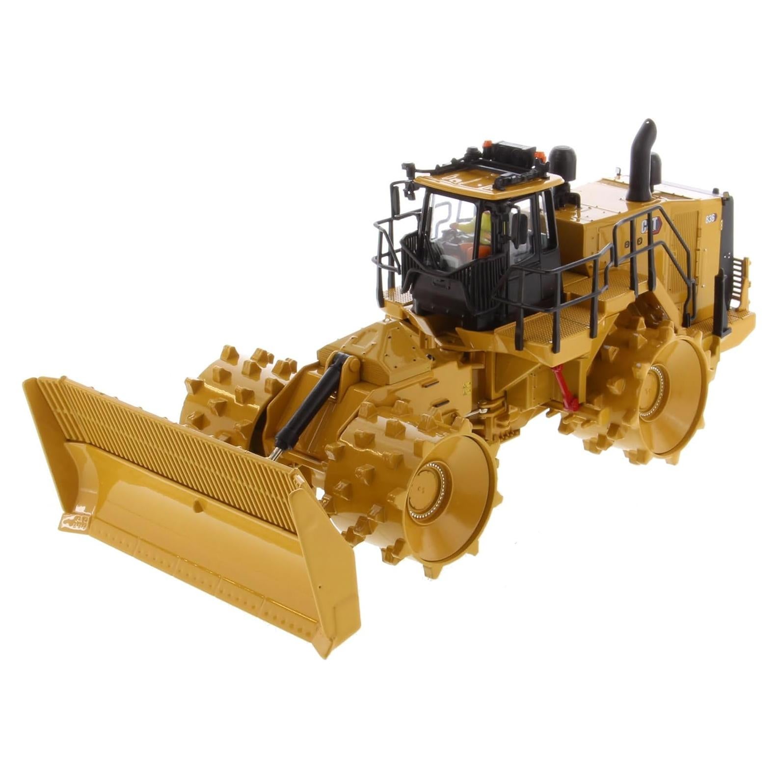 Compactador Caterpillar 836 Diecast Masters 1:50 Detalles Realistas