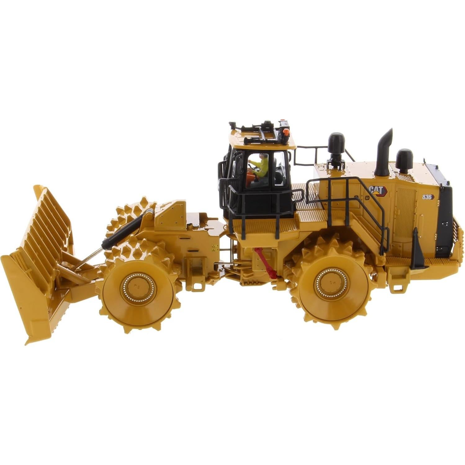 Compactador Caterpillar 836 Diecast Masters 1:50 Detalles Realistas