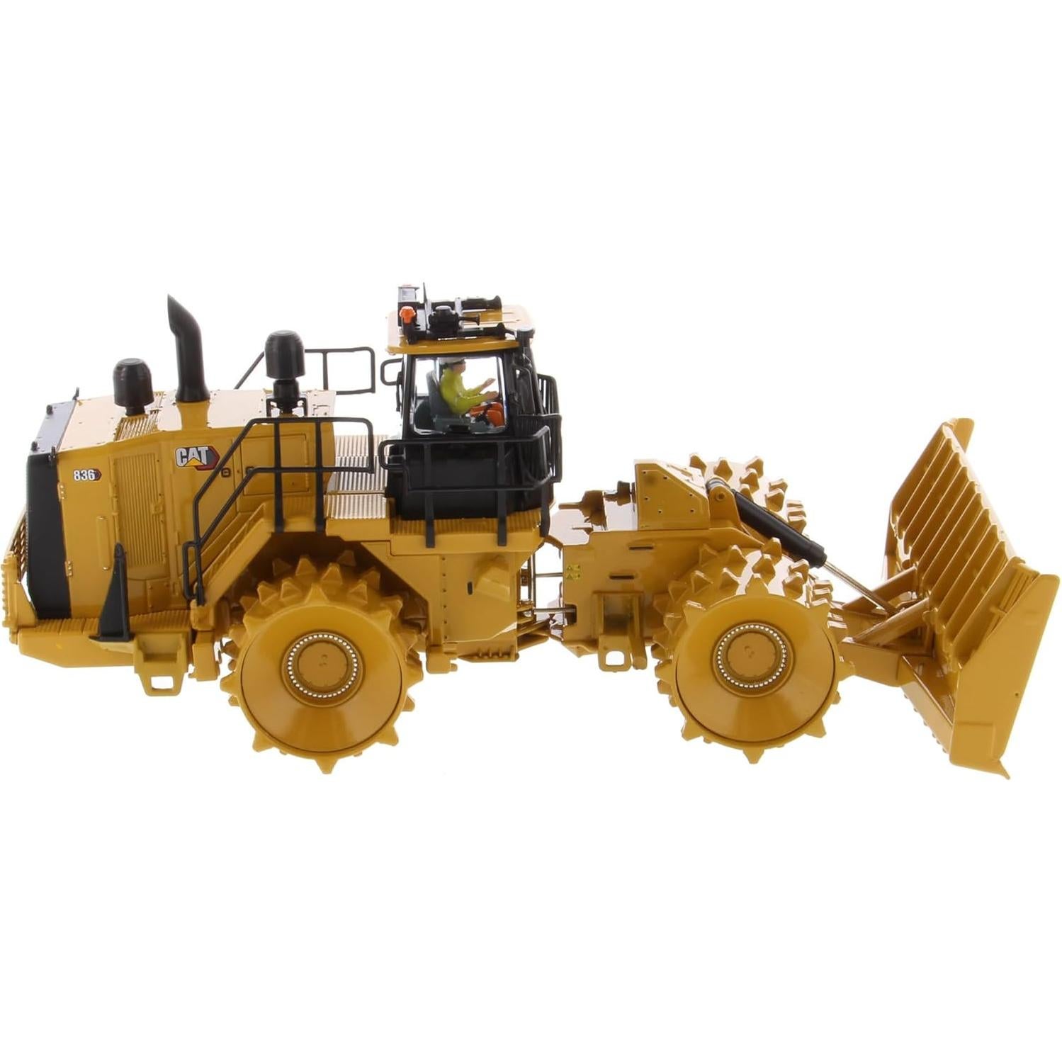 Compactador Caterpillar 836 Diecast Masters 1:50 Detalles Realistas
