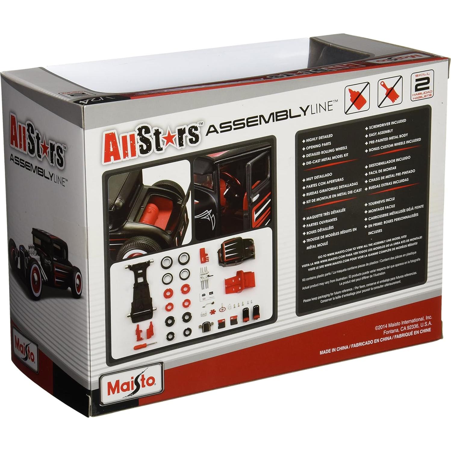 Maisto Kit Modelo Diecast 1929 Ford Model A 1:24 Detallado