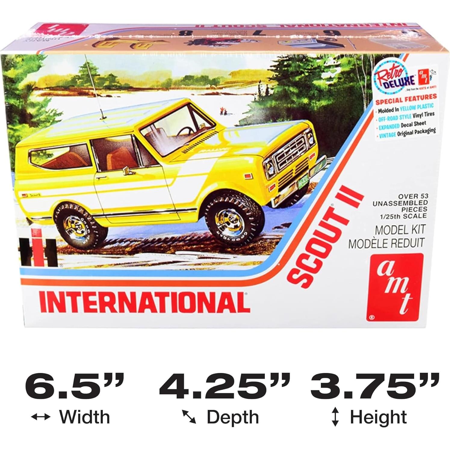 Kit de Modelo AMT 1977 Scout II Escala 1:25 Detallado