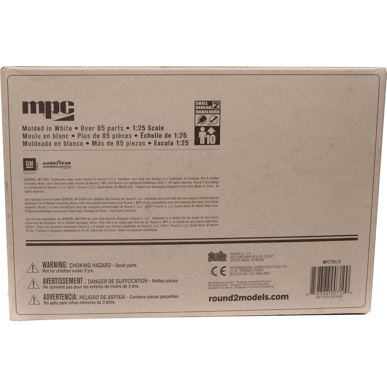 Kit de Modelo Pontiac GTO 1967 1:25 MPC - 85 Piezas