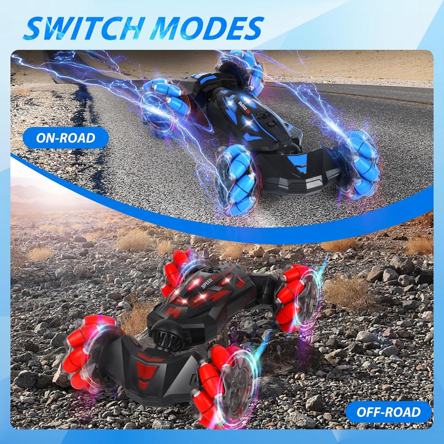Coche Acrobático RC XAMIMM 4WD Control Remoto Gestos 360°