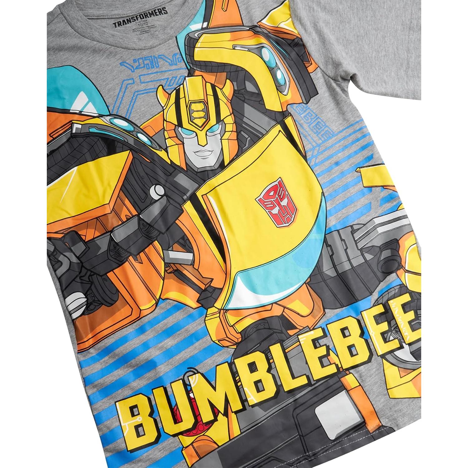 Camiseta Gráfica Transformers para Niños - Paquete de 2
