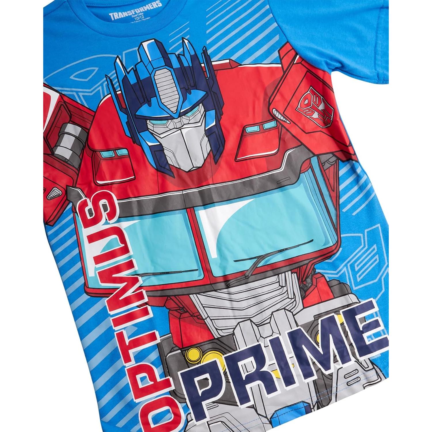Camiseta Gráfica Transformers para Niños - Paquete de 2