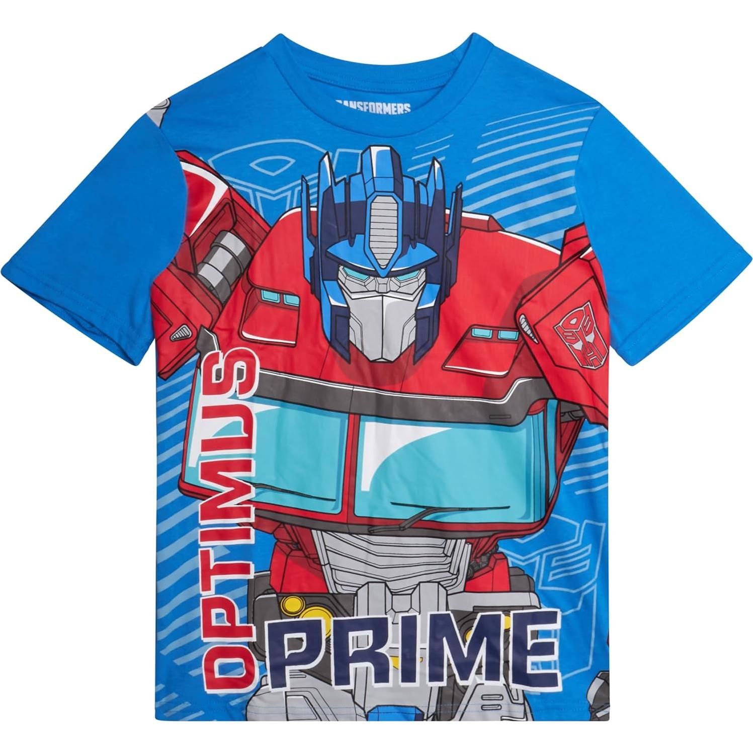 Camiseta Gráfica Transformers para Niños - Paquete de 2