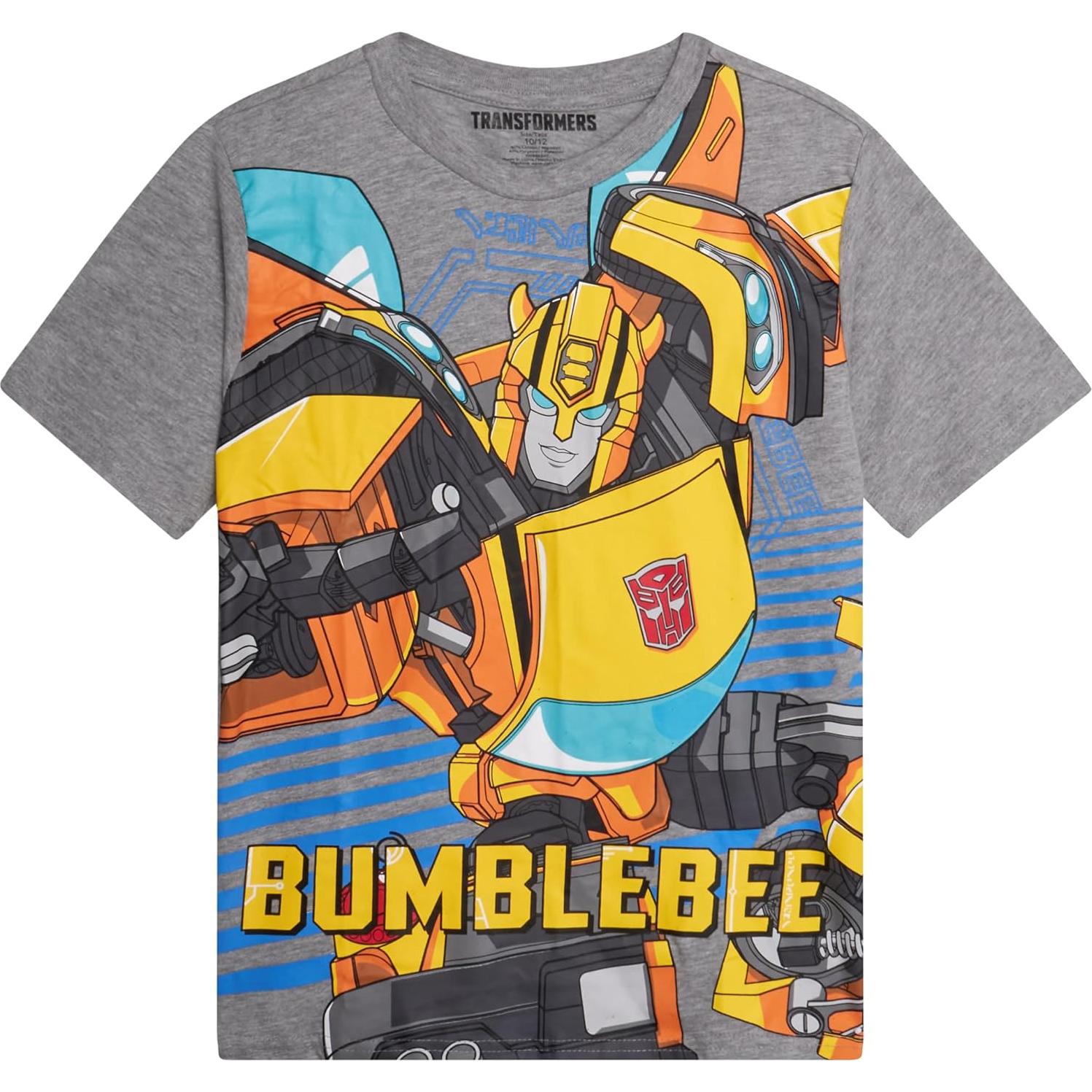 Camiseta Gráfica Transformers para Niños - Paquete de 2