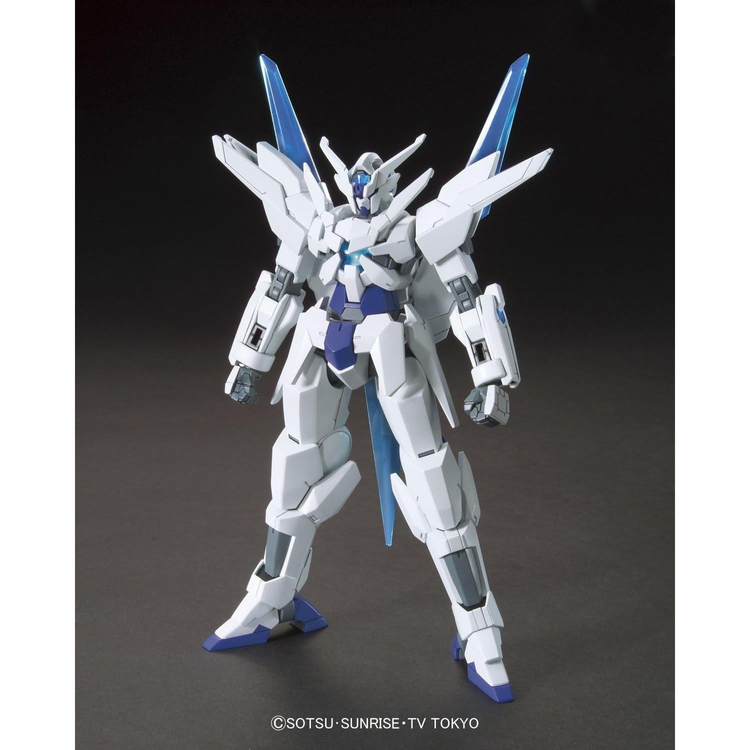Figura de acción Gundam Transient BANDAI 1/144 con partes GN