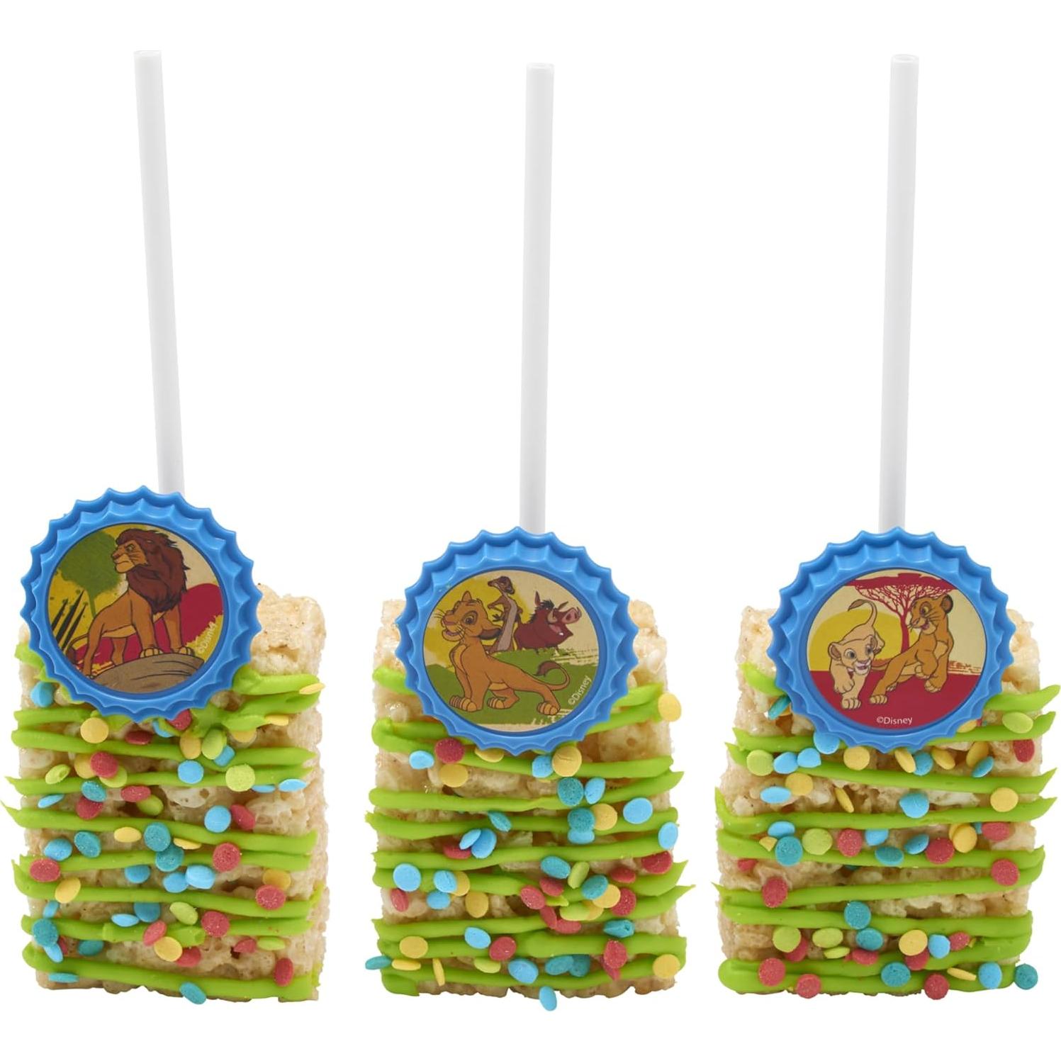 Anillos de Cupcake Disney El Rey León DecoPac - 24 Piezas