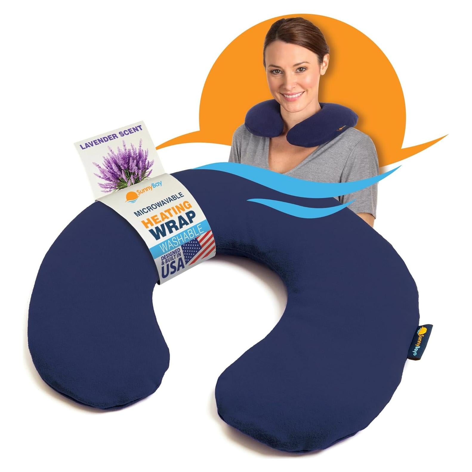 Almohadilla Térmica para Cuello SunnyBay 30x30 cm con Semillas