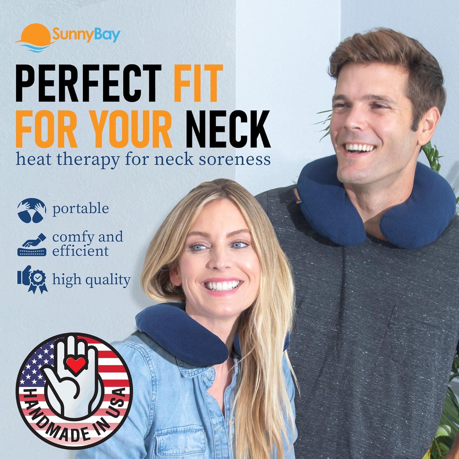 Almohadilla Térmica para Cuello SunnyBay 30x30 cm con Semillas