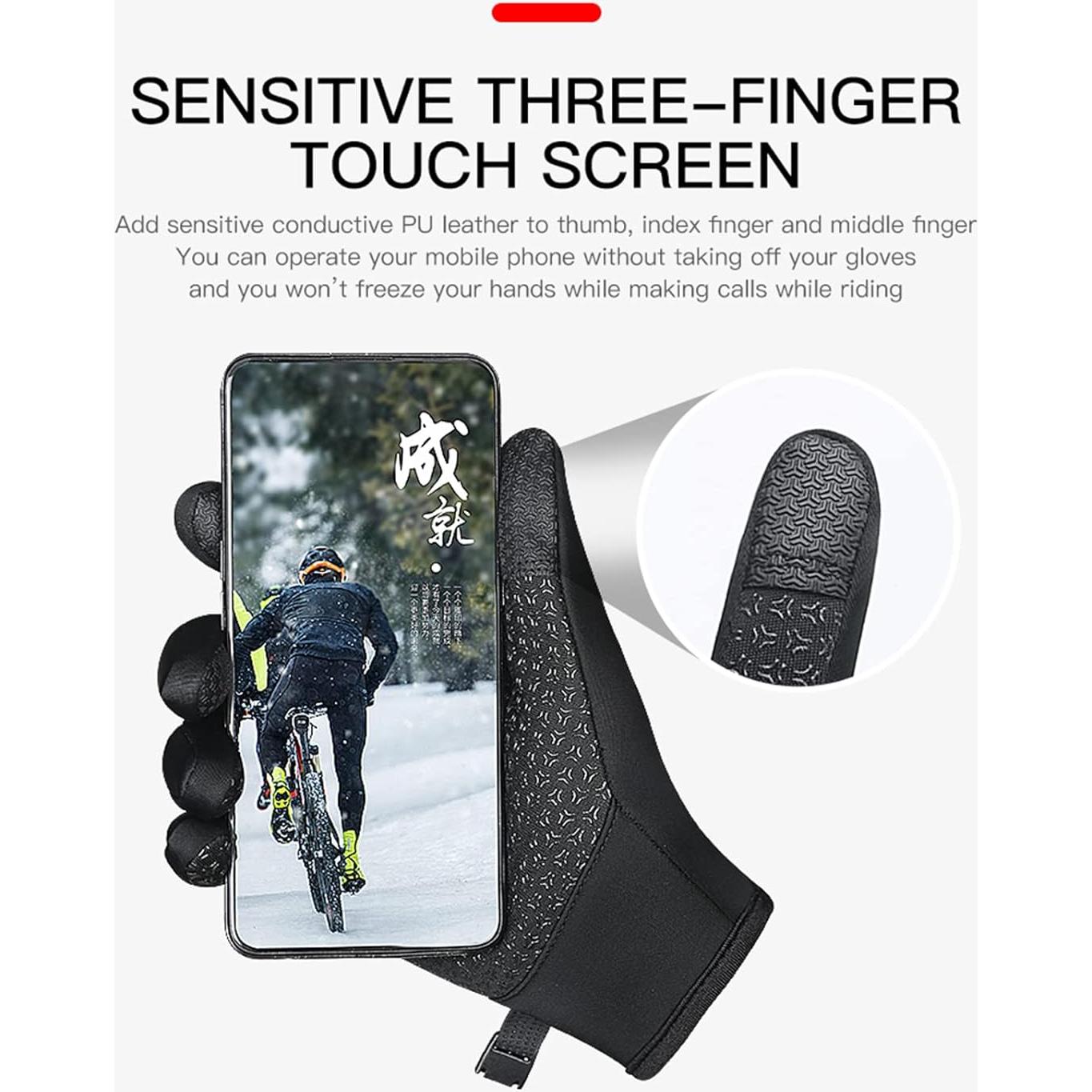 Guantes Térmicos Impermeables TEMEI para Pantalla Táctil