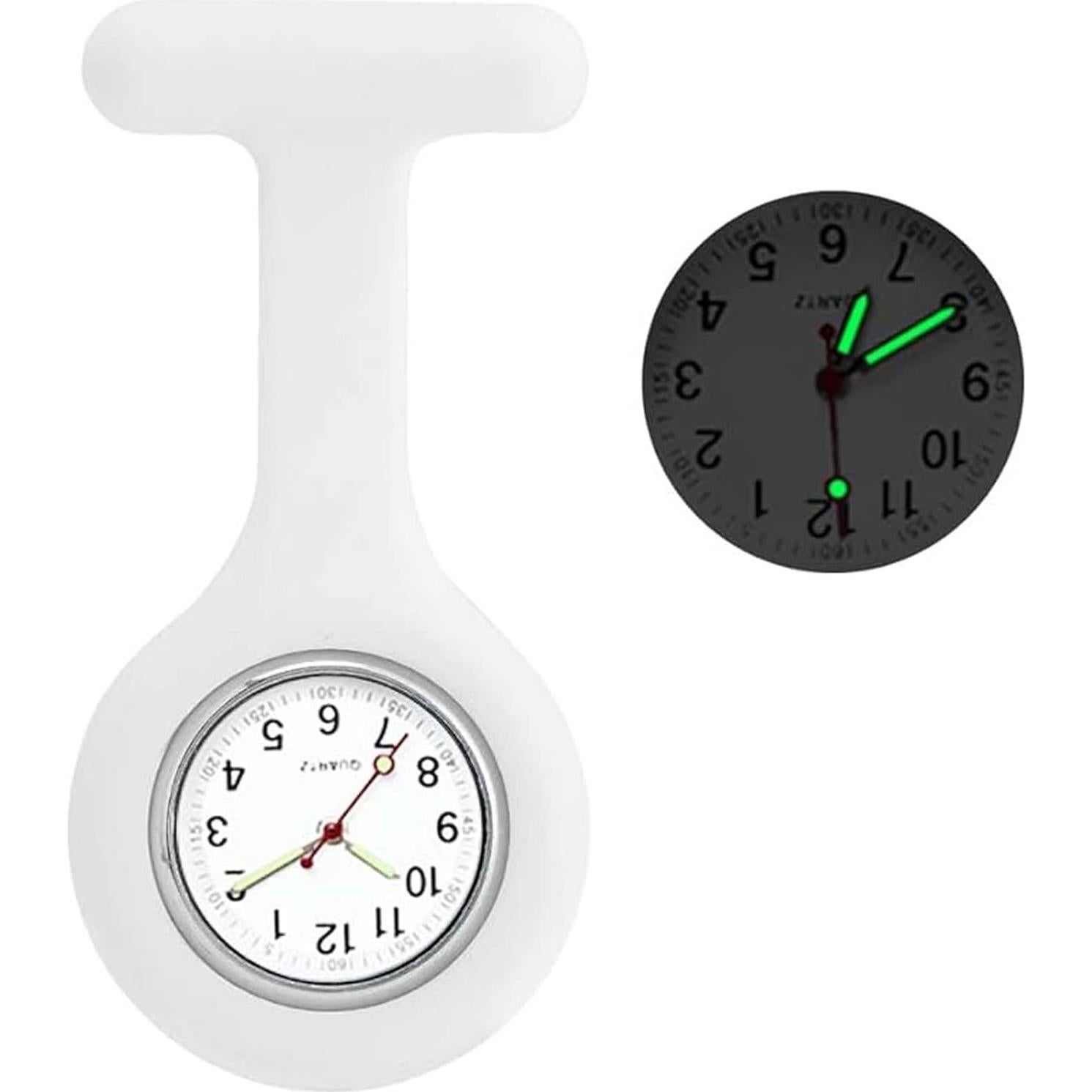 Juego de 3 Relojes Fob Alladaga para Enfermera Silicona