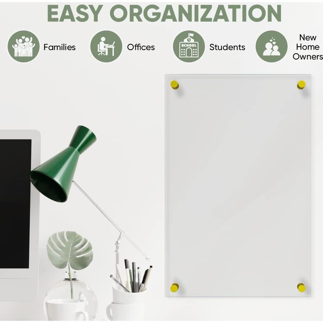 Tablero de Borrado en Seco Acrílico Vida Personalizada 40.6x50.8 cm