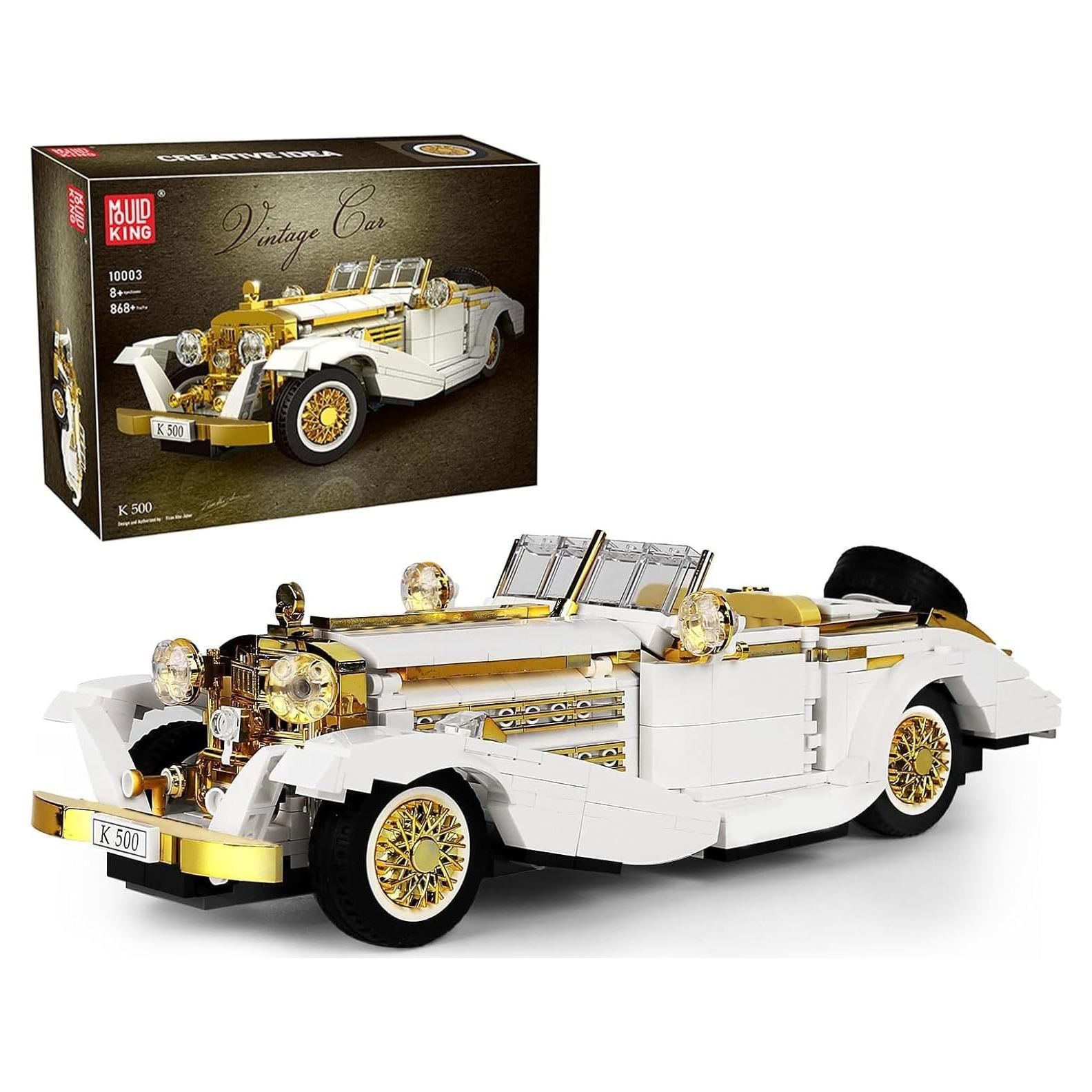 Mould King 10003 Coche Clásico 868 Piezas Modelo Estático