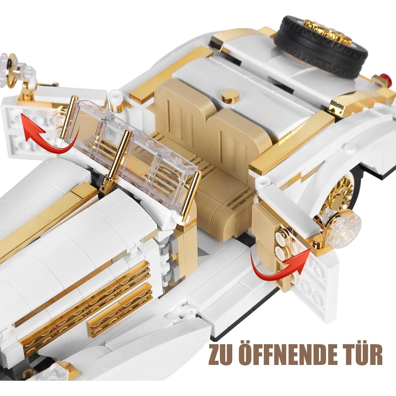 Mould King 10003 Coche Clásico 868 Piezas Modelo Estático