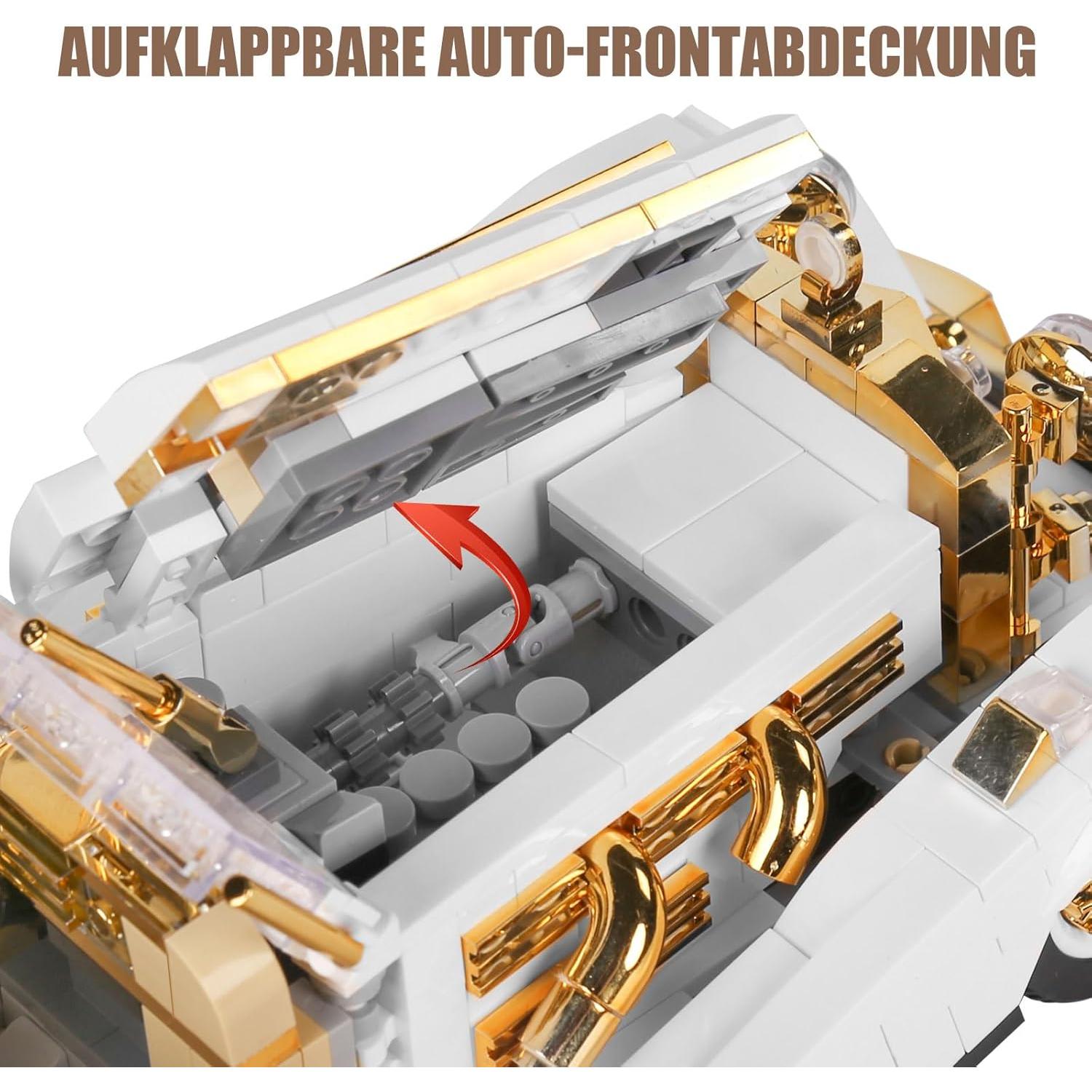 Mould King 10003 Coche Clásico 868 Piezas Modelo Estático