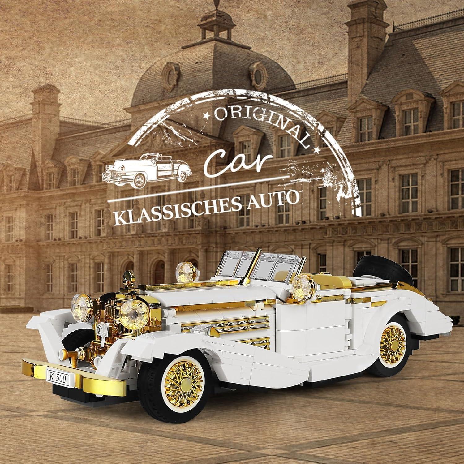 Mould King 10003 Coche Clásico 868 Piezas Modelo Estático