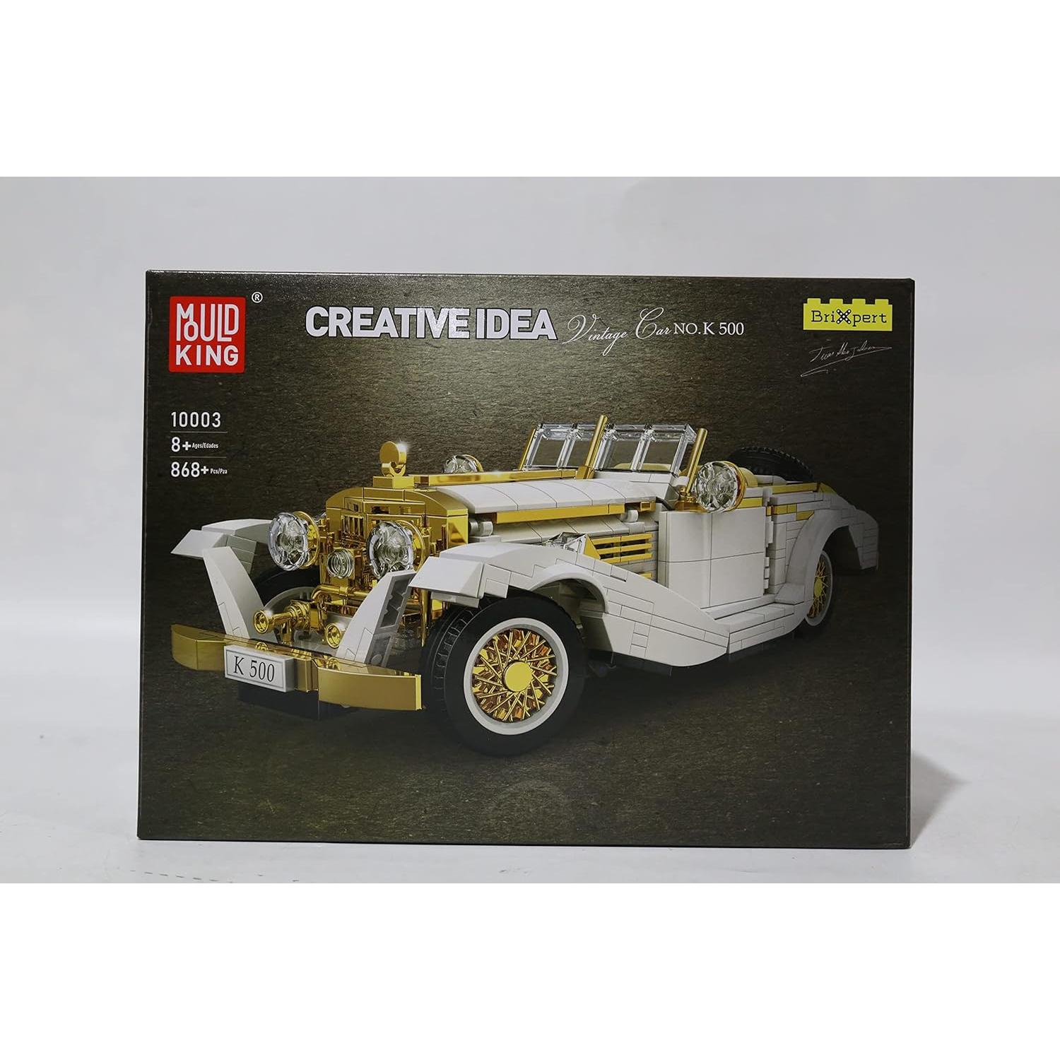 Mould King 10003 Coche Clásico 868 Piezas Modelo Estático