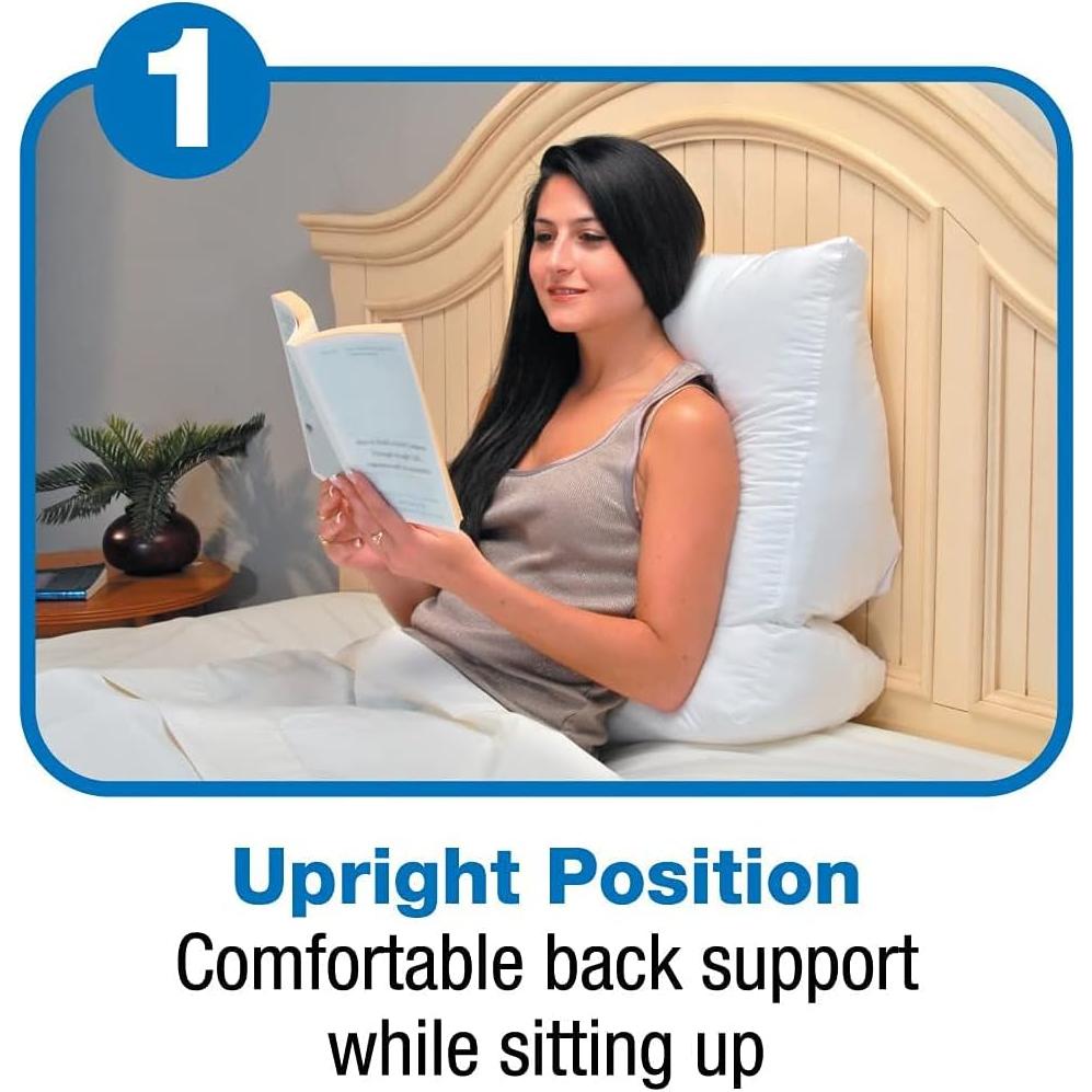 Almohada Invertida Contour 51 cm Cuña Suave para Descanso