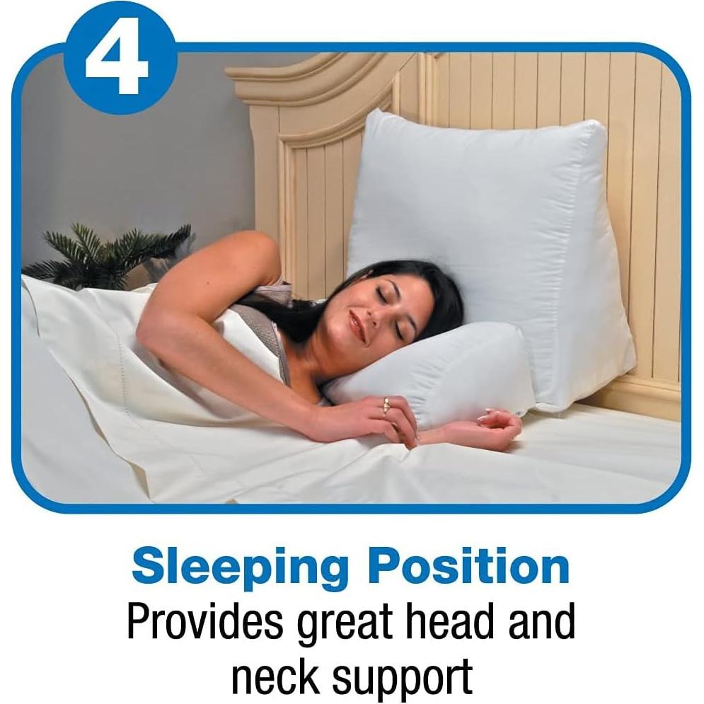 Almohada Invertida Contour 51 cm Cuña Suave para Descanso