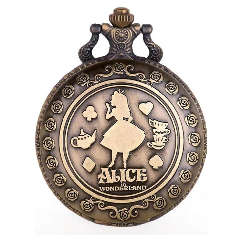 Reloj de bolsillo Tiong de cuarzo con diseño Nostalgia