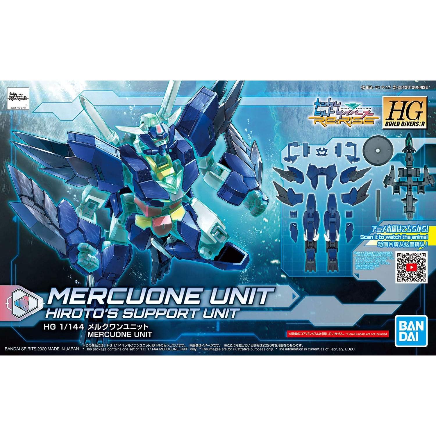 Kit de Modelo Gundam Build Divers Bandai HGBD 1/144