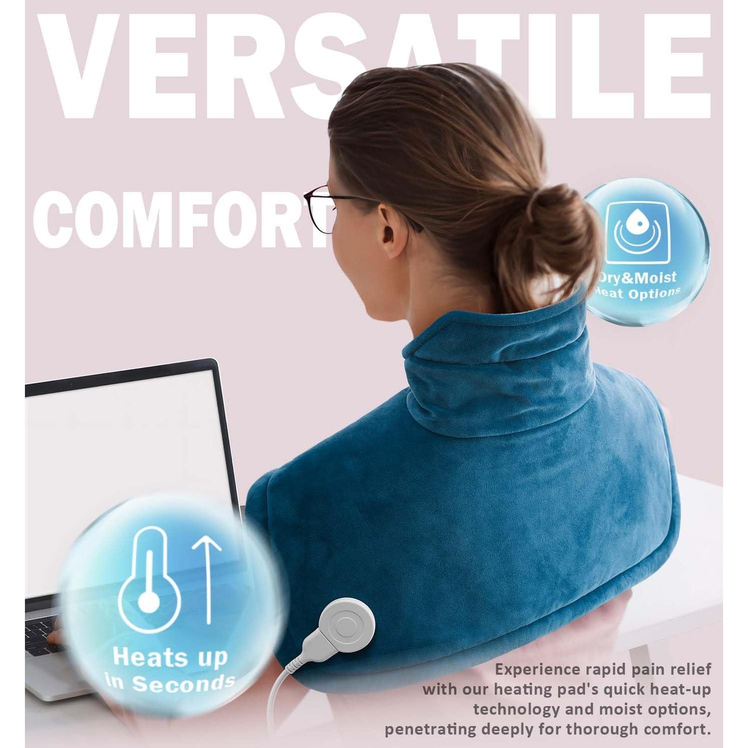 Almohadilla Calefactora DHFLIP para Cuello y Hombros 2lb